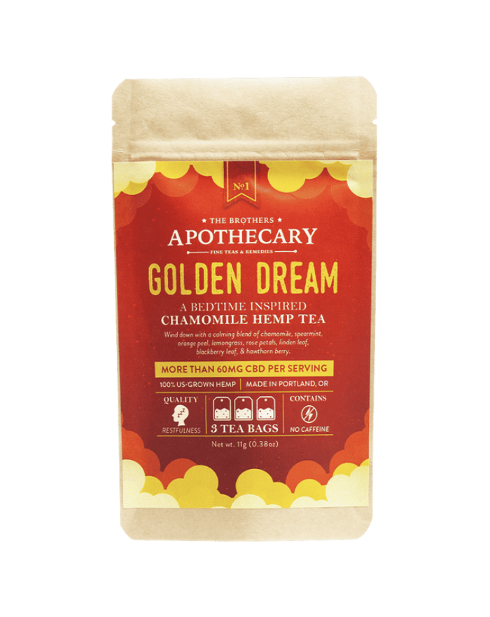 Apothecary 50mg CBD Tea Bag / Golden Dream